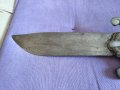 Стар нож от соца 290х160мм калъф естествена кожа, снимка 2