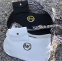 Страхотни дамски чанти в бяло и черно със широка дълга дръжка , снимка 1 - Чанти - 44629052
