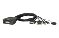 ATEN 2-портов USB DVI KVM превключвател, снимка 3