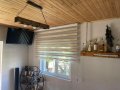 Дървени винтидж полилеи - ръчна изработка за дома, тераса, механа, барбекю, битова стая, битов кът, снимка 6