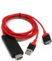HDMI кабел за телефон към телевизор iPhone iPad Android Цифров AV адаптер , снимка 3
