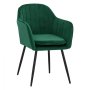 Стол трапезен Sawyer HM8523 Зелен, снимка 1 - Столове - 44295113