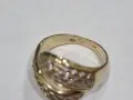 Дамски златен пръстен 4.5 гр., снимка 2