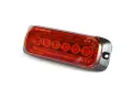 Мигащ висящ LED габарит 24 LED 12-24V с жълта светлина, снимка 2