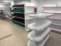 Метални стелажи - островни и крайстенни, Търговско оборудване НОВО, снимка 8