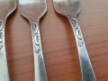 стари руски посребрени вилици мнц, снимка 4