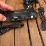 Чисто нов DisplayPort KVM Switch 2x1 (4K@60Hz, USB 2.0) + Бутон, снимка 4