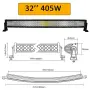 7d 7д LED лед бар извит/LED bar 80 см 405w – GUN3021, снимка 1