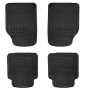 Стелки гумени, УНИВЕРСАЛНИ стелки за кола, Черни - 2626, снимка 1