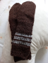 Ръчно плетени мъжки чорапи от вълна размер 43, снимка 3