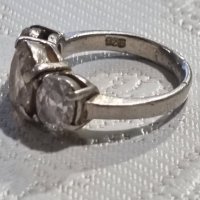 Vintage сребърен пръстен 925 , снимка 6 - Пръстени - 44217316