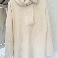 Luxury пуловер/худи NEIMAN MARCUS 100% кашмир, снимка 11 - Блузи с дълъг ръкав и пуловери - 44238302