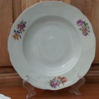Стар български порцелан чинии, снимка 4 - Антикварни и старинни предмети - 33761815