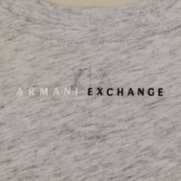 Armani Exchange оригинална тениска S Армани памучна фланелка, снимка 6 - Тениски - 33879080