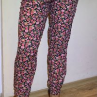 Дамски еластичен панталон Шалвар, снимка 1 - Панталони - 31321623