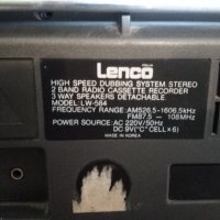 Lenco LW584 радиокасетофон, снимка 10 - Радиокасетофони, транзистори - 21462570
