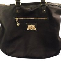 Нова чанта Juicy Couture Handbag Black, оригинал, снимка 1 - Чанти - 30897366