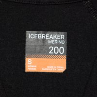 Icebreaker W's Merino 200 Oasis LS Half Zip Thermal Top Sz S / # 00155 /, снимка 6 - Спортни екипи - 38070608