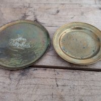 Бронзова чиния, снимка 3 - Антикварни и старинни предмети - 35255208