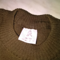 Военен ловен пуловер 50% вълна 50% пан нов Шина Андреева Баните размер М, снимка 5 - Екипировка - 44736967