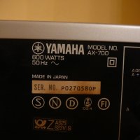 YAMAHA AX-700, снимка 7 - Ресийвъри, усилватели, смесителни пултове - 40551327
