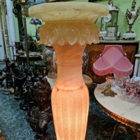 Превъзходна изключително красива антикварна светеща каменна колона , снимка 4 - Антикварни и старинни предмети - 44667174