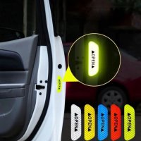 4 броя светлоотразителни стикери за вратите на автомобила Отворени OPEN, снимка 1 - Аксесоари и консумативи - 29933687