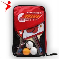 🎾 Комплект 2бр хилки за тенис на маса и 3бр топчета, снимка 3 - Тенис - 31534231