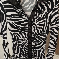Риза зебра S, снимка 1 - Блузи с дълъг ръкав и пуловери - 36969395