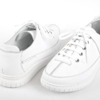 НОВО! Леки и удобни дамски обувки от естествена кожа - Два цвята, снимка 4 - Дамски ежедневни обувки - 42810879