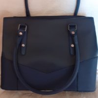 За бизнес-дама стилна и функционална чанта от еко кожа, снимка 1 - Чанти - 42758336
