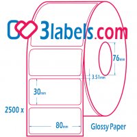 3labels Етикети на ролка за цветни инкджет принтери - Epson, Afinia, Trojan inkjet, снимка 17 - Консумативи за принтери - 38218549