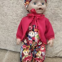 Дрехи за кукли бебе 40см., снимка 6 - Кукли - 31120139