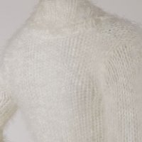 Пуловер  в бяло поло размер М ново, снимка 1 - Блузи с дълъг ръкав и пуловери - 34375596