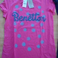 Нови тениски Benetton, снимка 2 - Детски тениски и потници - 36685830