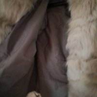 Зимно палто естествен косъм лисица, снимка 5 - Палта, манта - 42851610