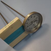 биметален термометър Wika thermometer ф100mm, -10/+150°C, L-500mm, снимка 9 - Резервни части за машини - 37082741