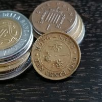 Монета - Хонг Конг - 10 цента | 1949г., снимка 1 - Нумизматика и бонистика - 32022090