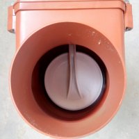 PVC възвратен вентил (клапа) за канализация ф 110, снимка 3 - ВИК - 30123414