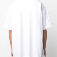 VETEMENTS White Confidential Logo Print Oversized Мъжка / Дамска Тениска size M (XL) и L (XXL), снимка 5 - Тениски - 40271750