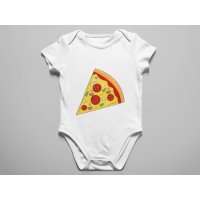 Комплект Мъжка тениска и Детско боди с мотив Pizza,2 броя,Пълноцветна щампа, Не се бели , снимка 5 - Тениски - 31618922