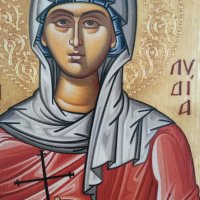 Икона на Света Лидия ikona Sveta Lidia, снимка 2 - Икони - 17572820