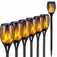 Соларна градинска лампа с пламък, снимка 11 - Други стоки за дома - 40795719