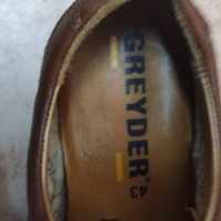 Мъжки кожени Greyder 43 номер, снимка 4 - Ежедневни обувки - 39873330