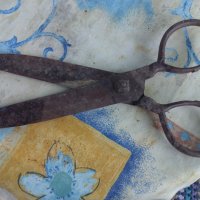Ножица шивашка, снимка 1 - Антикварни и старинни предмети - 29652034