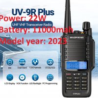 Промо Нови BAOFENG 9R PLUS 22W 11000MAH 2023 двубандова Радиостанция Водоустойчиви PMR dual band, снимка 2 - Оборудване и аксесоари за оръжия - 39862198