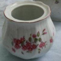 Стар български порцелан чайник  захарница плато  , снимка 3 - Антикварни и старинни предмети - 12019452