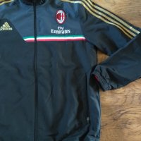 adidas AC MILAN 2013 2014 JACKET - страхотно футболно горнище КАТО НОВО, снимка 7 - Спортни дрехи, екипи - 42759244