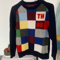 Пуловер на Tommy Hilfiger от вълна подходящ за S-M, снимка 5 - Блузи с дълъг ръкав и пуловери - 44407372