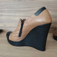 Дамски обувки на платформа от естествена кожа, снимка 5 - Дамски ежедневни обувки - 30761056